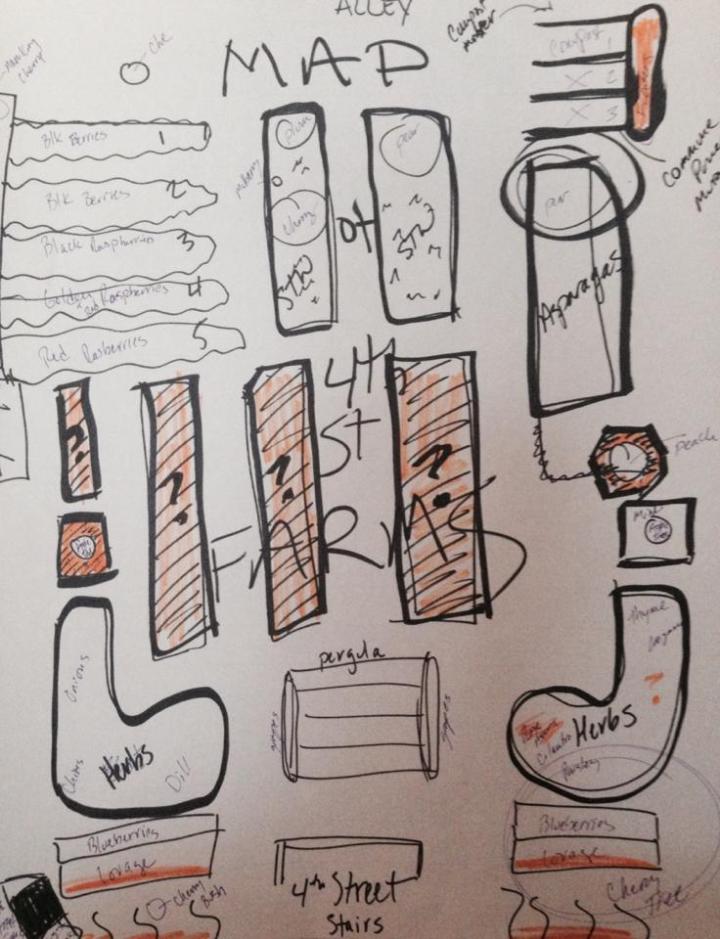 Map of 4th Street Farms 2015