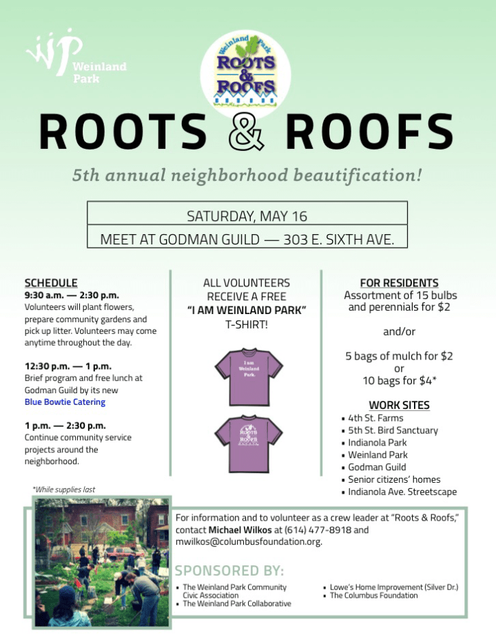 weinland park community service event