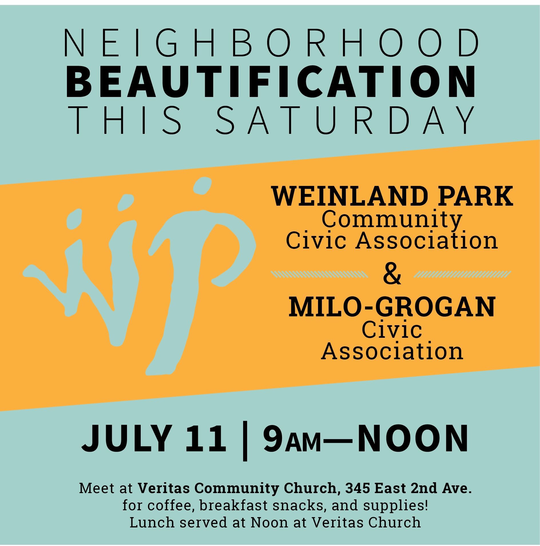 community beautification event