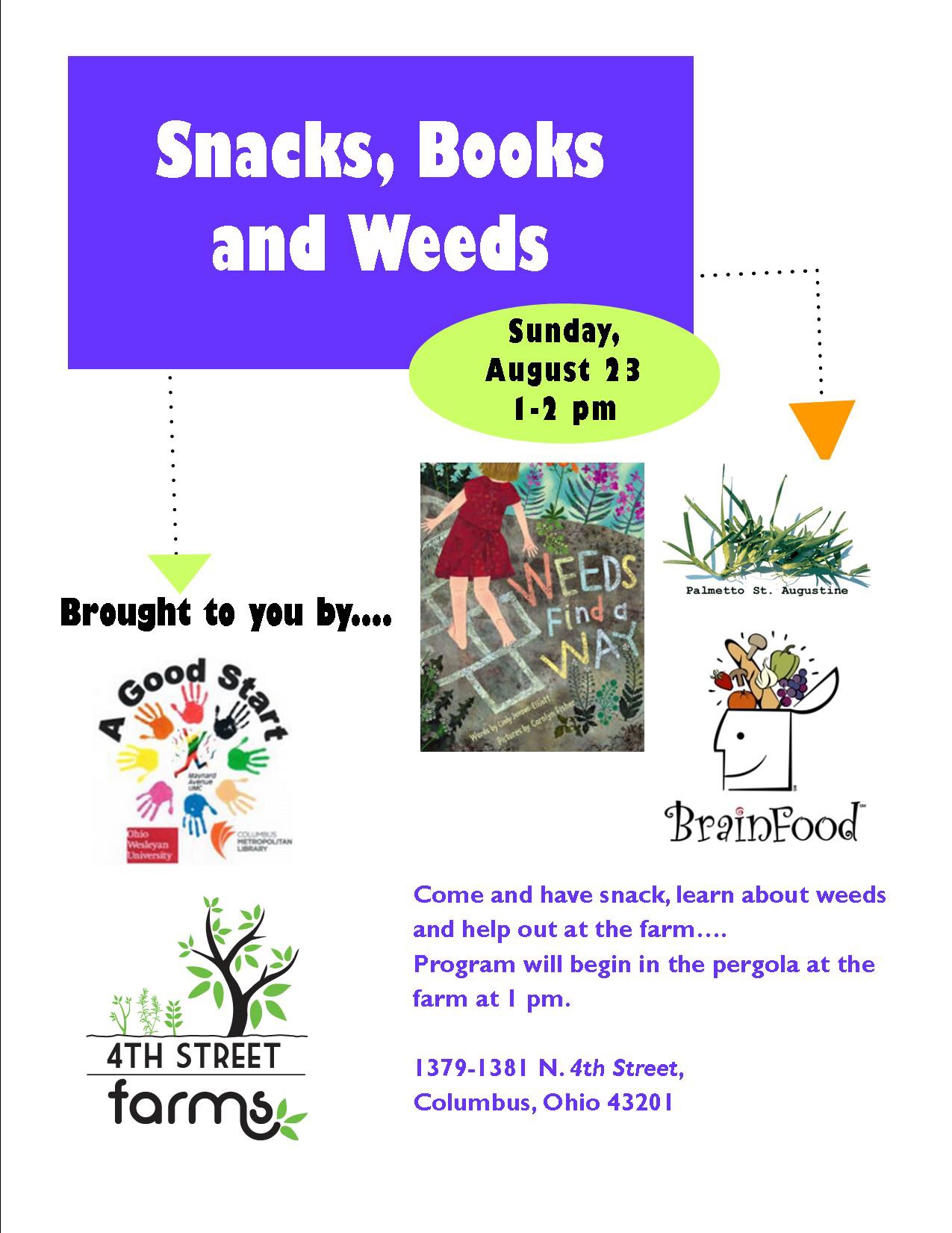 kids literacy program weinland park